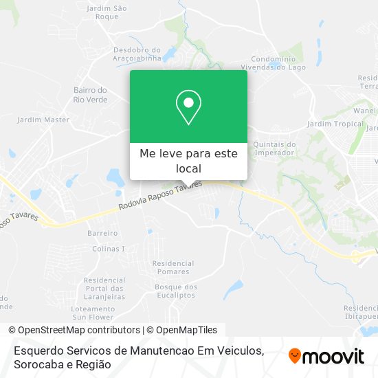 Esquerdo Servicos de Manutencao Em Veiculos mapa