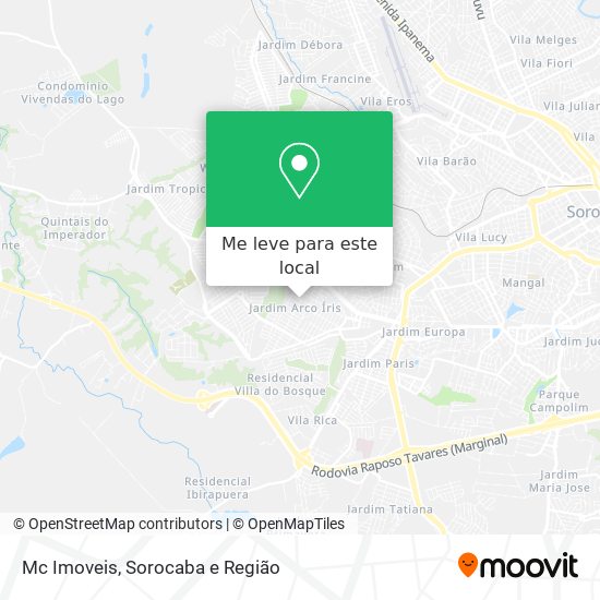 Mc Imoveis mapa