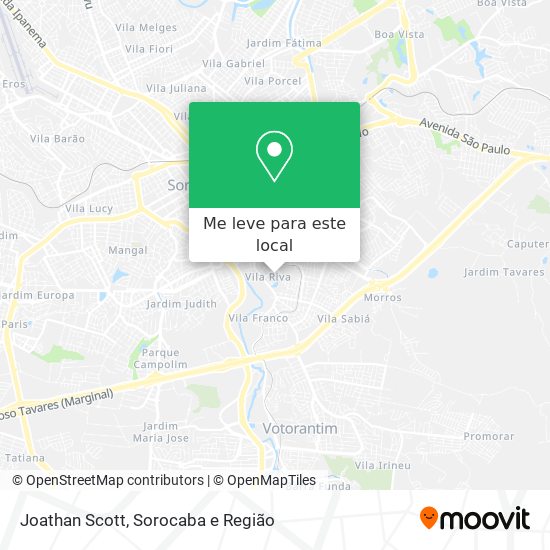 Joathan Scott mapa