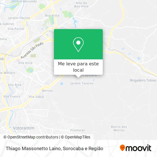 Thiago Massonetto Laino mapa