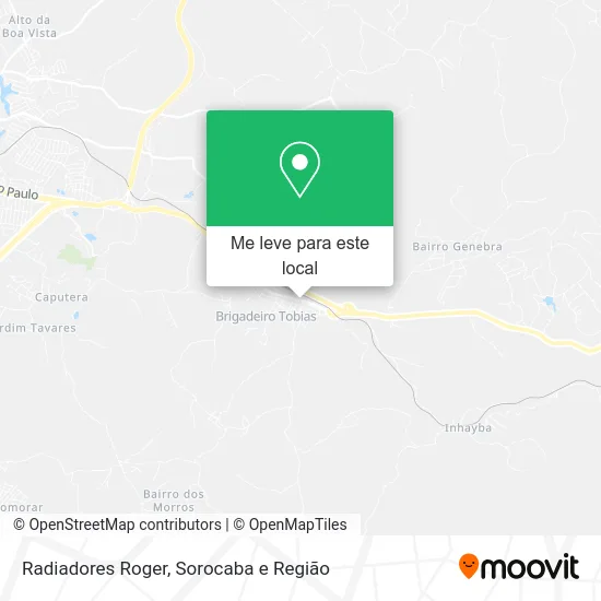 Radiadores Roger mapa