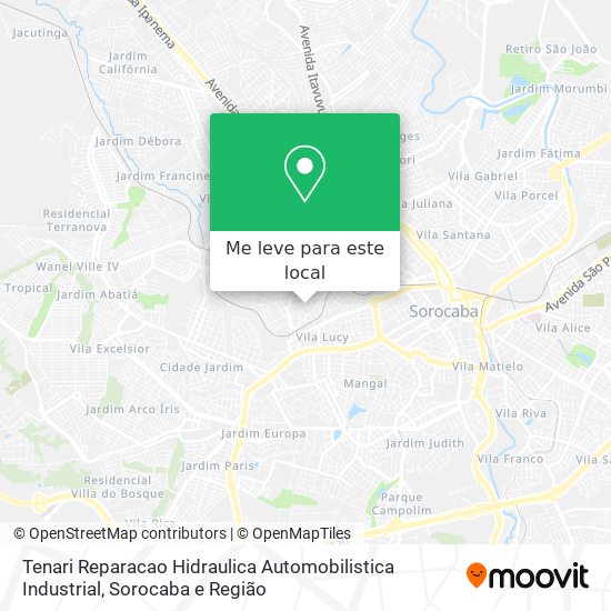 Tenari Reparacao Hidraulica Automobilistica Industrial mapa