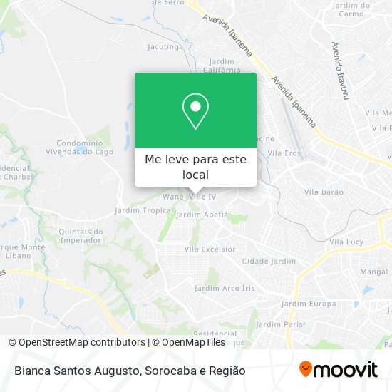 Bianca Santos Augusto mapa