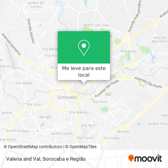 Valeria and Val mapa