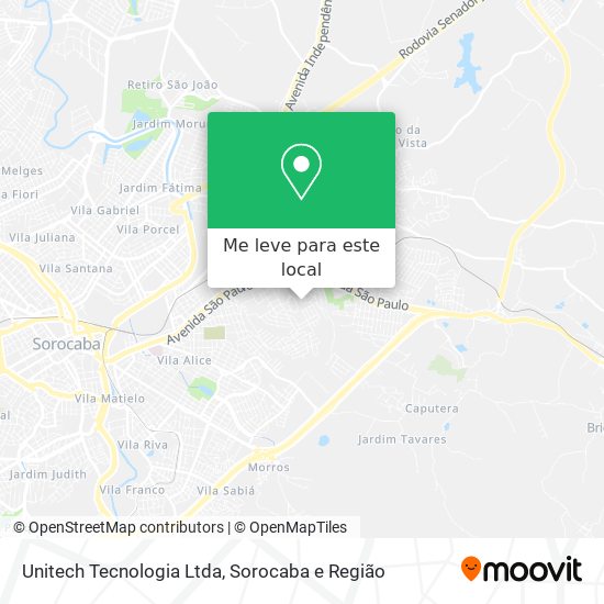 Unitech Tecnologia Ltda mapa