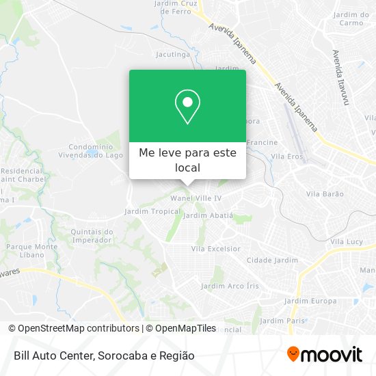 Bill Auto Center mapa