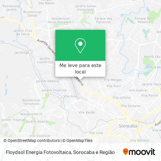 Floydsol Energia Fotovoltaica mapa