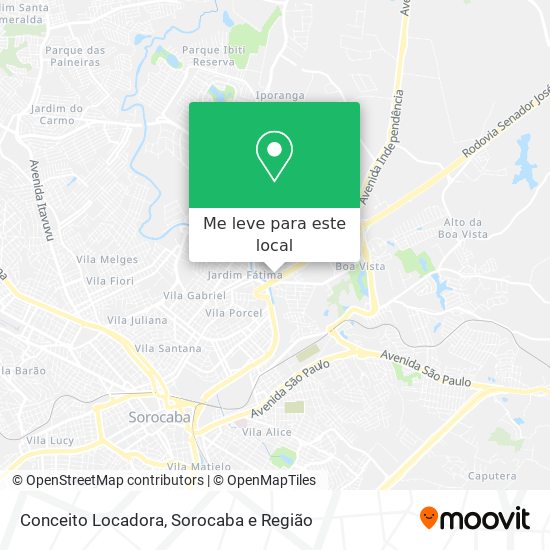 Conceito Locadora mapa