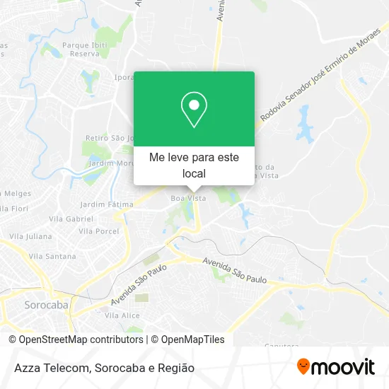 Azza Telecom mapa