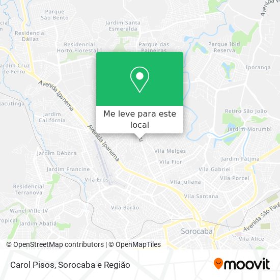 Carol Pisos mapa
