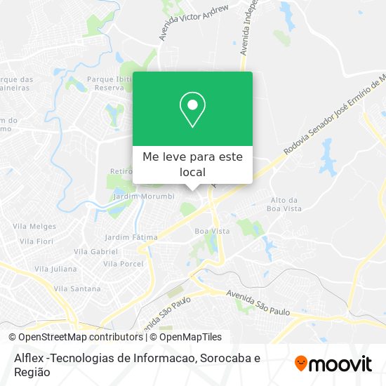 Alflex -Tecnologias de Informacao mapa