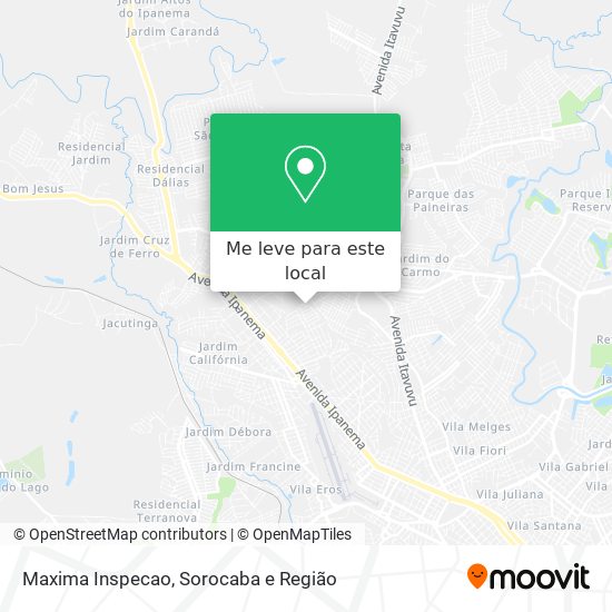 Maxima Inspecao mapa