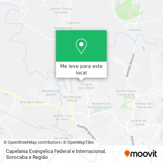 Capelania Evangelica Federal e Internacional mapa