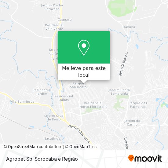 Agropet Sb mapa