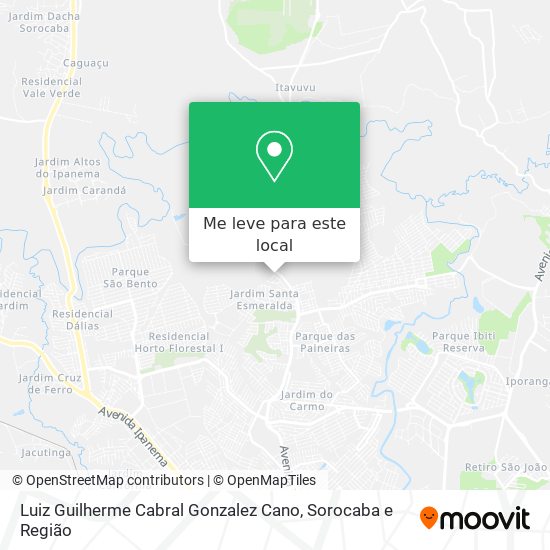 Luiz Guilherme Cabral Gonzalez Cano mapa