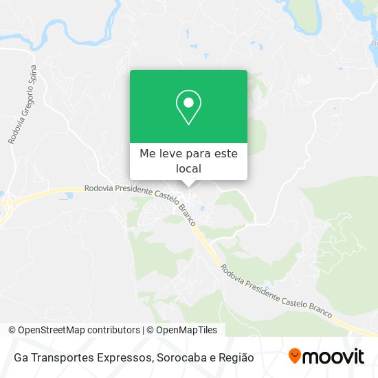 Ga Transportes Expressos mapa