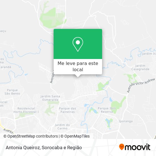 Antonia Queiroz mapa