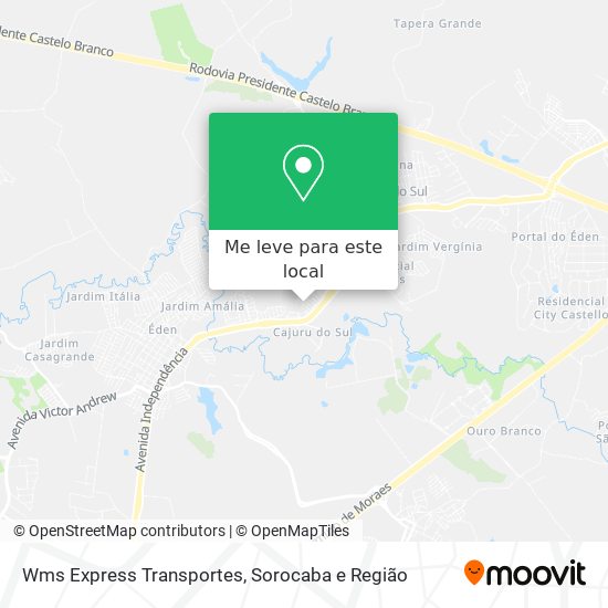 Wms Express Transportes mapa