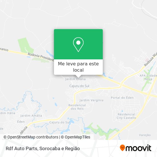 Rdf Auto Parts mapa