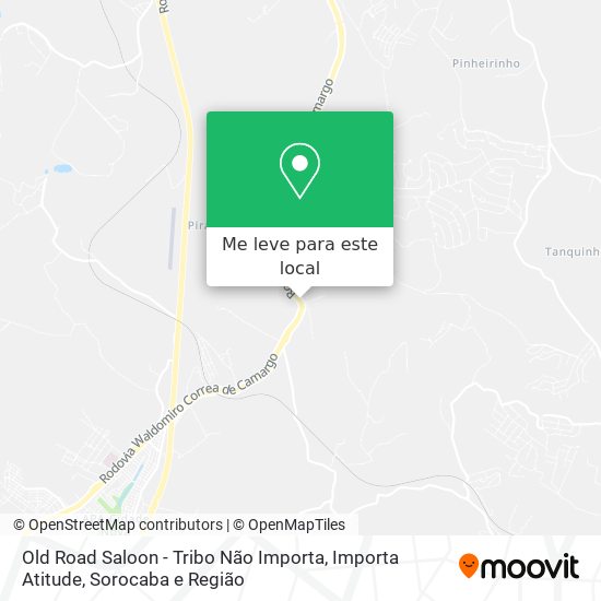 Old Road Saloon - Tribo Não Importa, Importa Atitude mapa