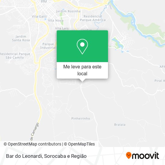 Bar do Leonardi mapa