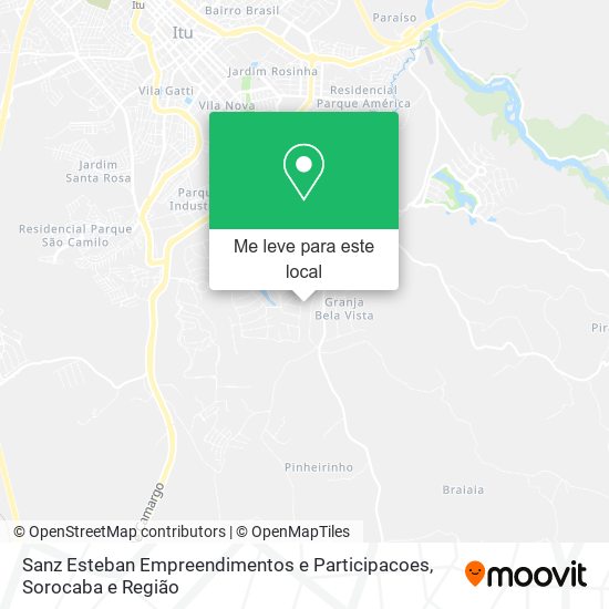 Sanz Esteban Empreendimentos e Participacoes mapa