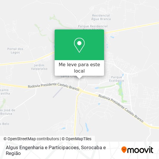 Algus Engenharia e Participacoes mapa