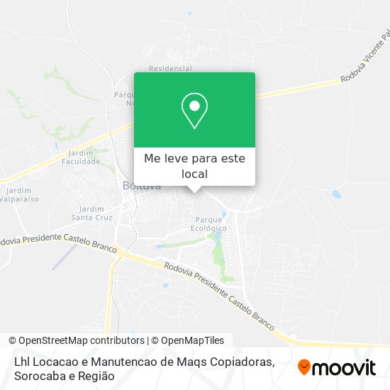 Lhl Locacao e Manutencao de Maqs Copiadoras mapa