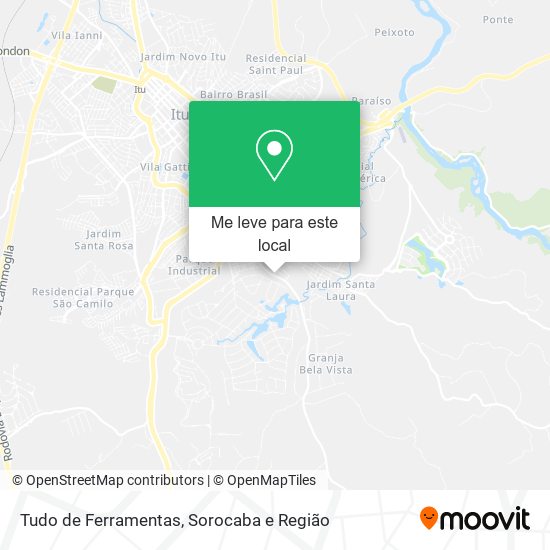 Tudo de Ferramentas mapa