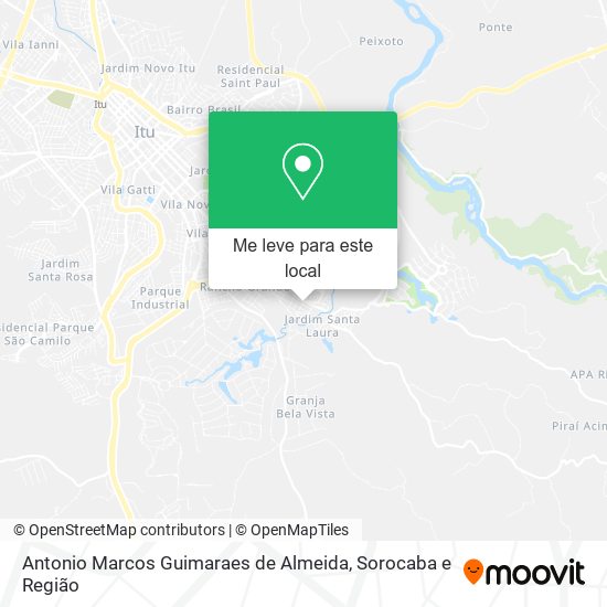 Antonio Marcos Guimaraes de Almeida mapa