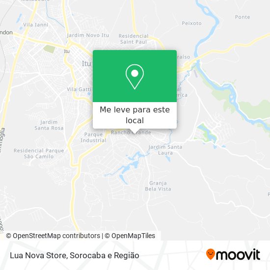 Lua Nova Store mapa