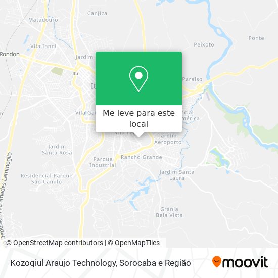 Kozoqiul Araujo Technology mapa