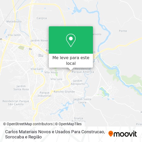 Carlos Materiais Novos e Usados Para Construcao mapa