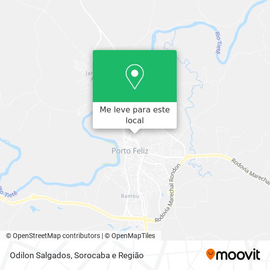 Odilon Salgados mapa