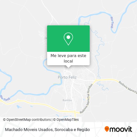 Machado Moveis Usados mapa