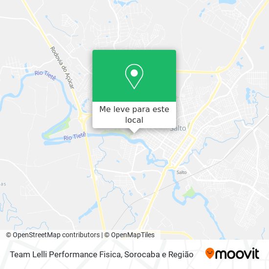 Team Lelli Performance Fisica mapa