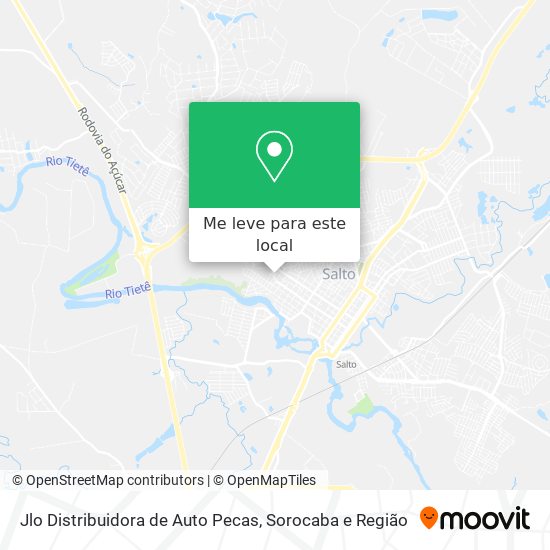 Jlo Distribuidora de Auto Pecas mapa