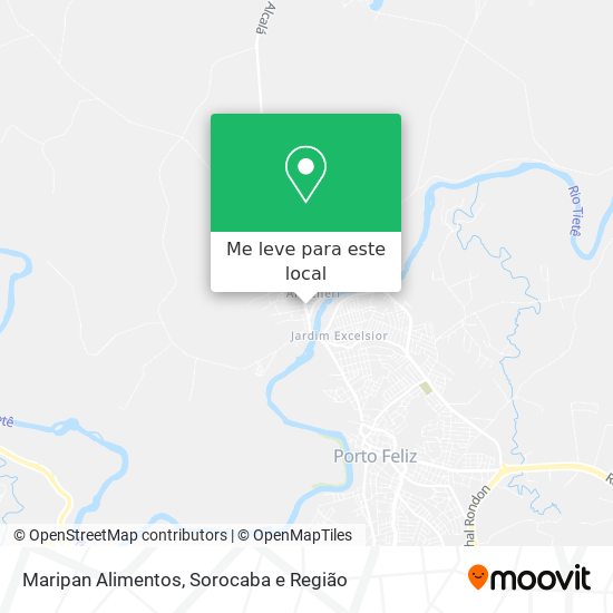 Maripan Alimentos mapa