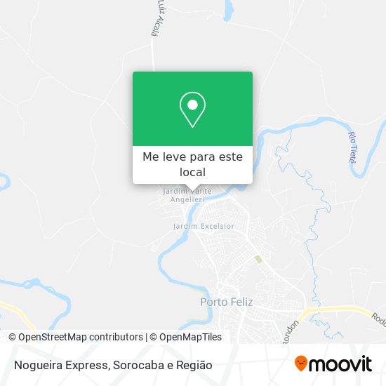 Nogueira Express mapa