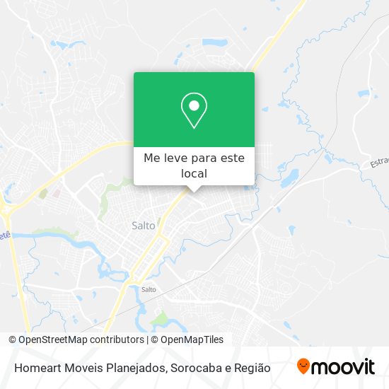 Homeart Moveis Planejados mapa