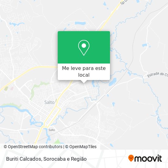 Buriti Calcados mapa