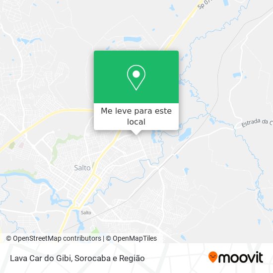 Lava Car do Gibi mapa