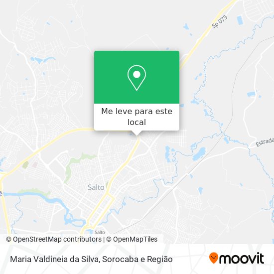 Maria Valdineia da Silva mapa