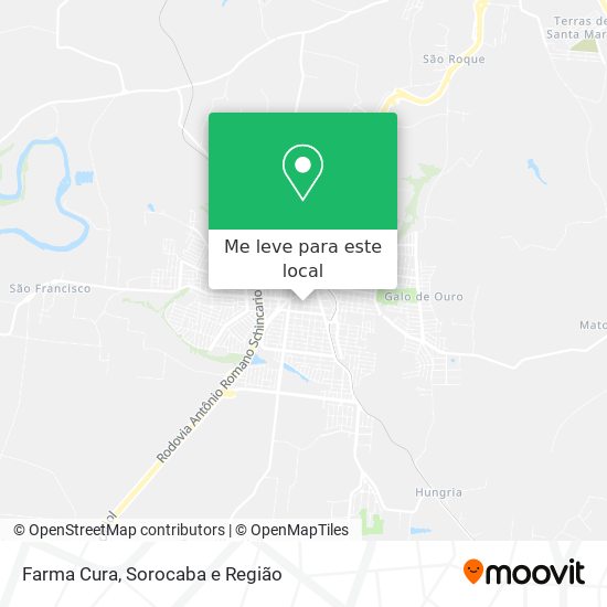 Farma Cura mapa
