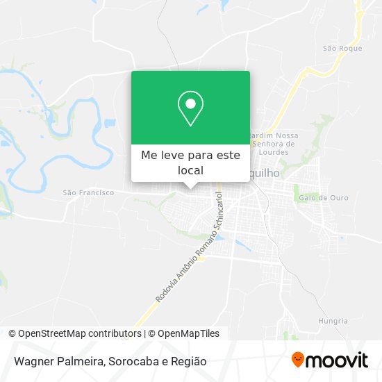 Wagner Palmeira mapa