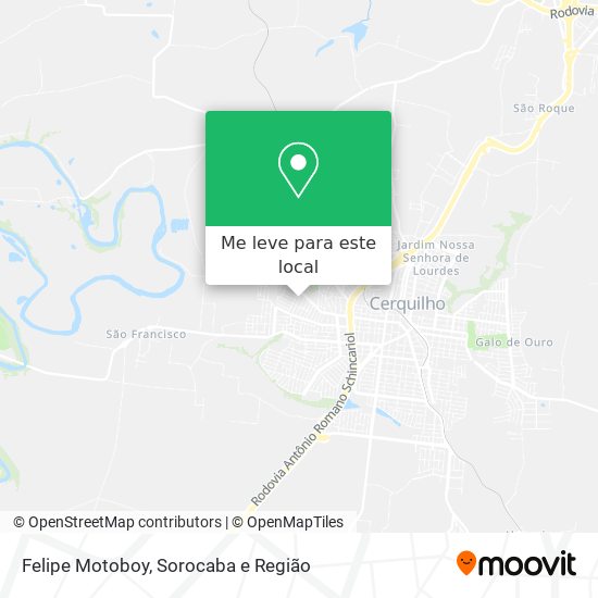 Felipe Motoboy mapa