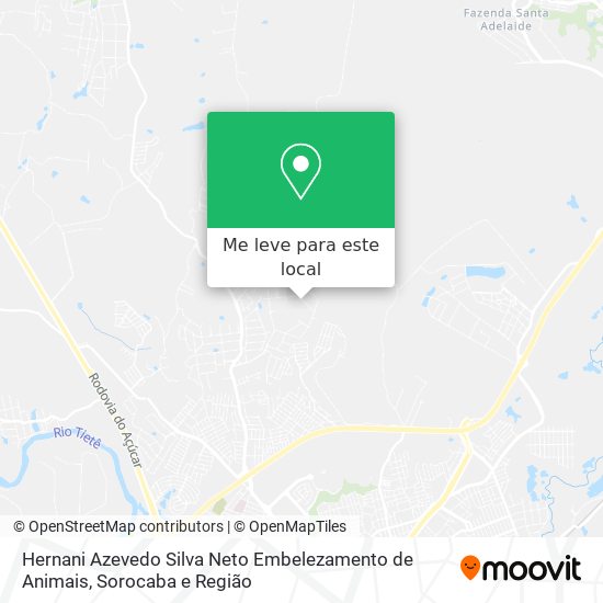 Hernani Azevedo Silva Neto Embelezamento de Animais mapa