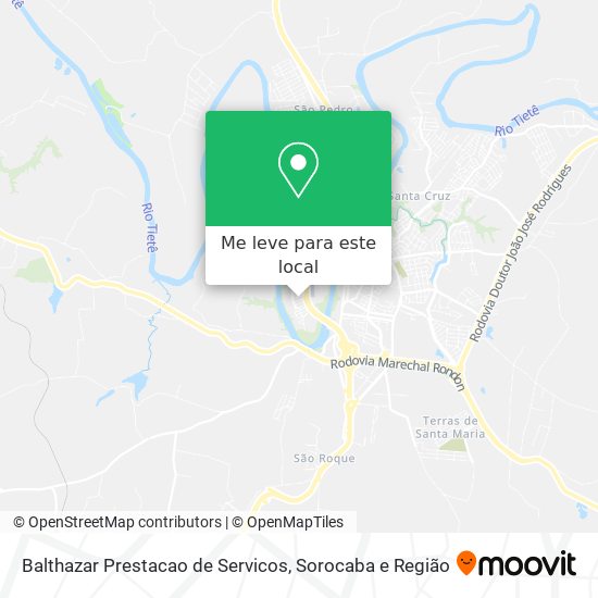 Balthazar Prestacao de Servicos mapa