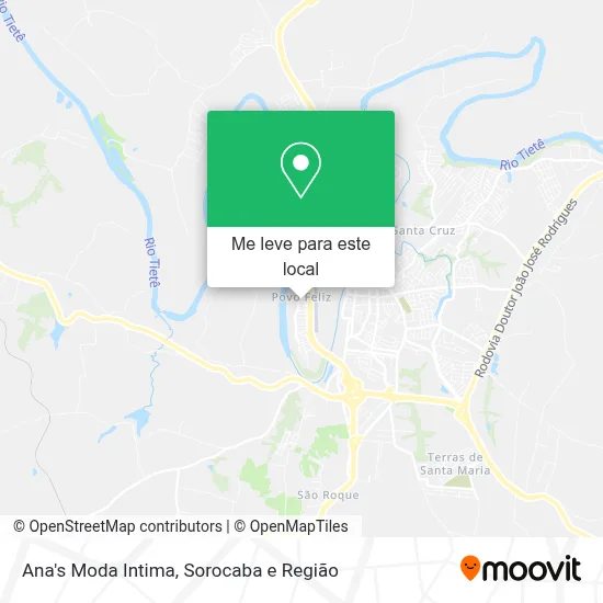 Ana's Moda Intima mapa