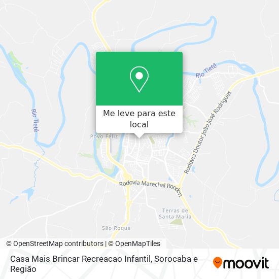 Casa Mais Brincar Recreacao Infantil mapa